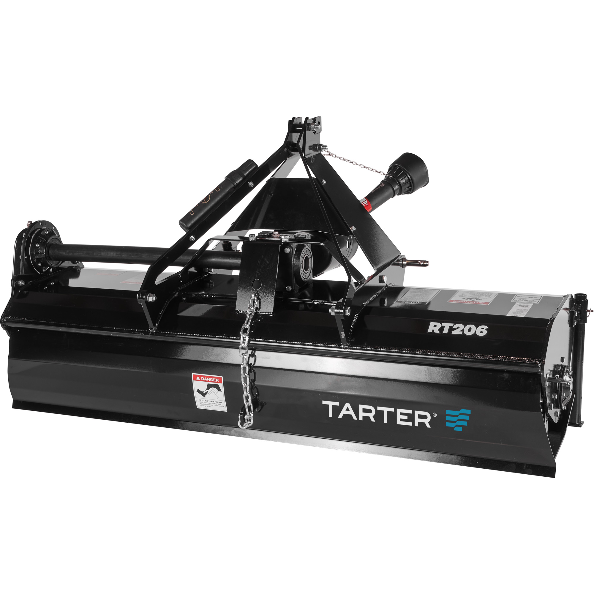 Tarter, 200 Series Rotary Tiller - 6ft., Working Width 70.59 in, Max. Depth 7 in, Category Category 1 Model# RT206BL